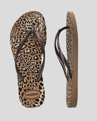 Havaianas Slim Animal Thongs for Womens image number null