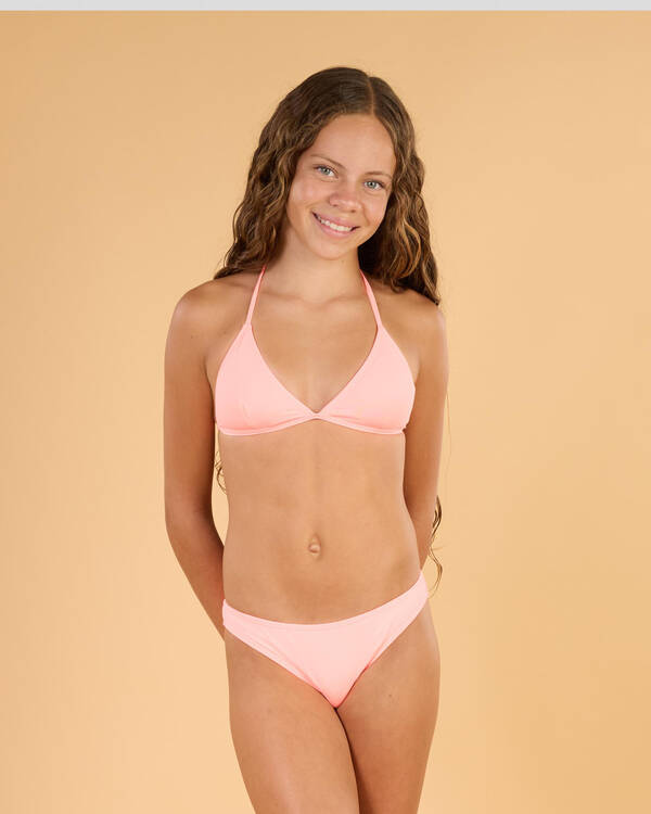 Girls' Coco Fixed Triangle Bikini Set