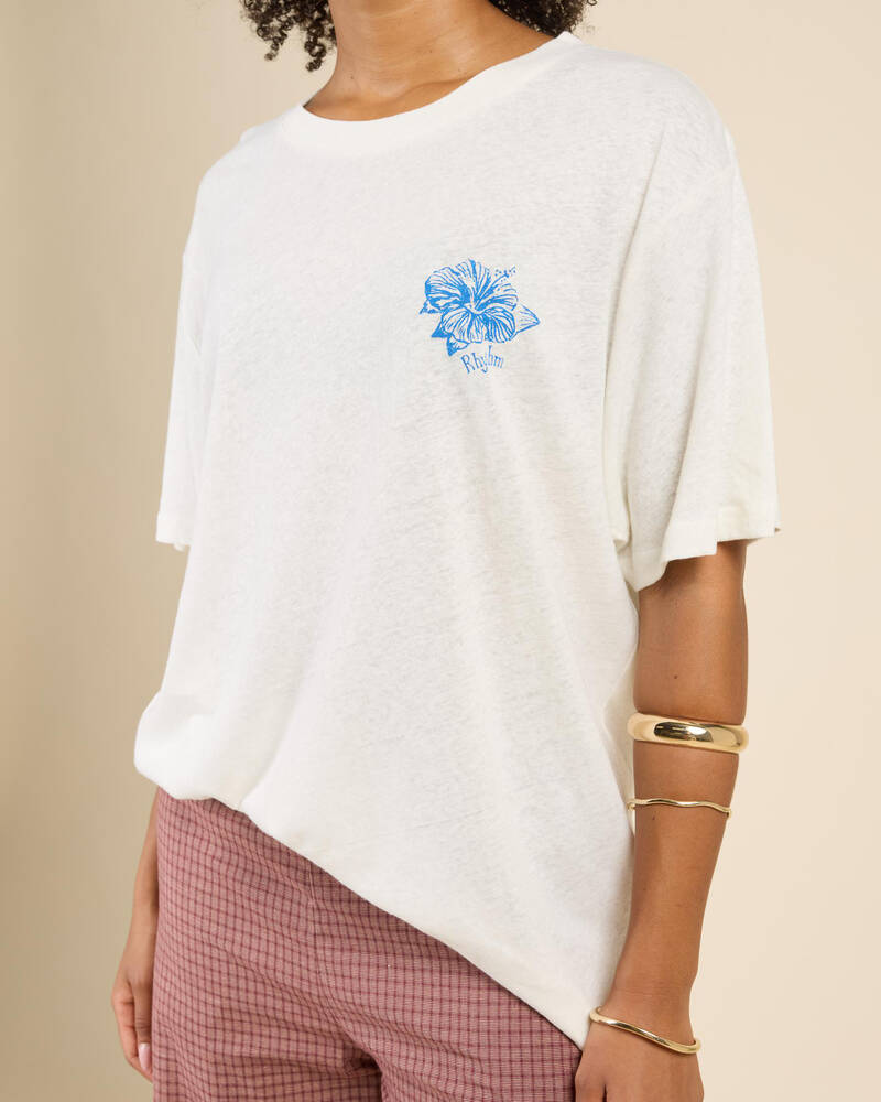 Rhythm Surf Rider Oversized T-Shirt for Womens