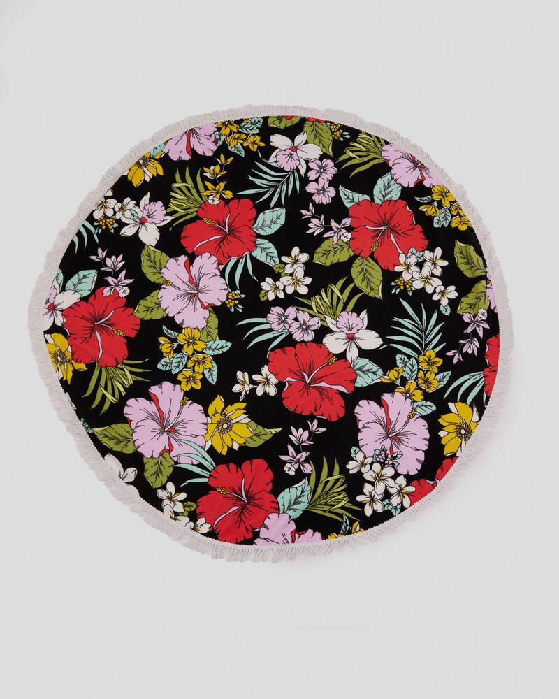 Kaiami Tropical Oasis Round Towel for Womens