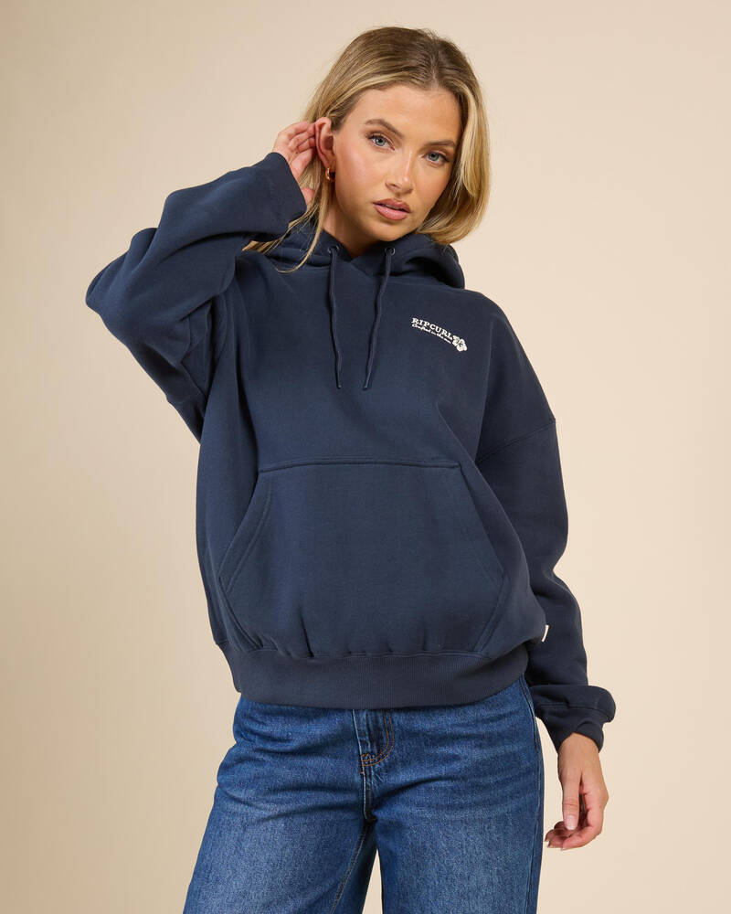 Rip Curl Surf Party Puff Heritage Hoodie for Womens