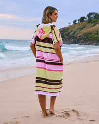 Topanga Holly Zip Hooded Towel for Womens image number null