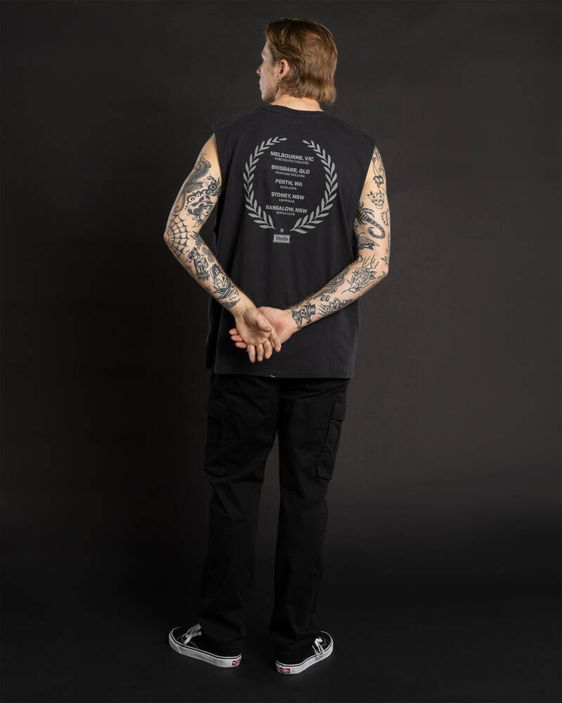 Thrills Speed Tour Merch Fit Muscle Tank for Mens