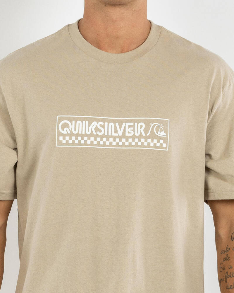 Quiksilver Bubble Check T-Shirt for Mens