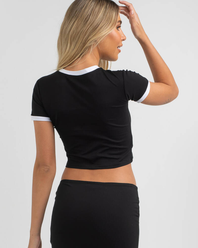 MRKT. Bad Girl Baby Tee for Womens