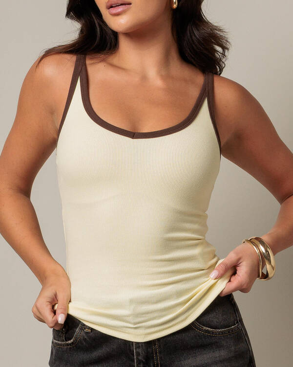 Ava And Ever Stevie V Neck Top for Womens