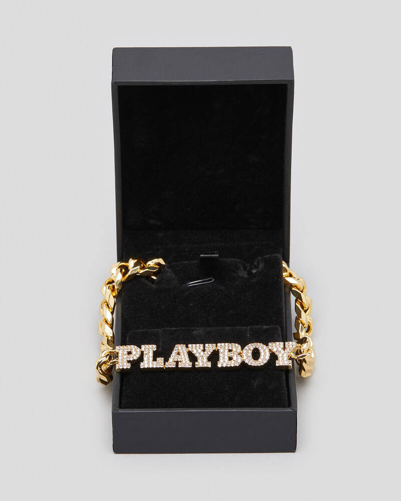 Playboy Iced Choker Chain 10MM for Mens