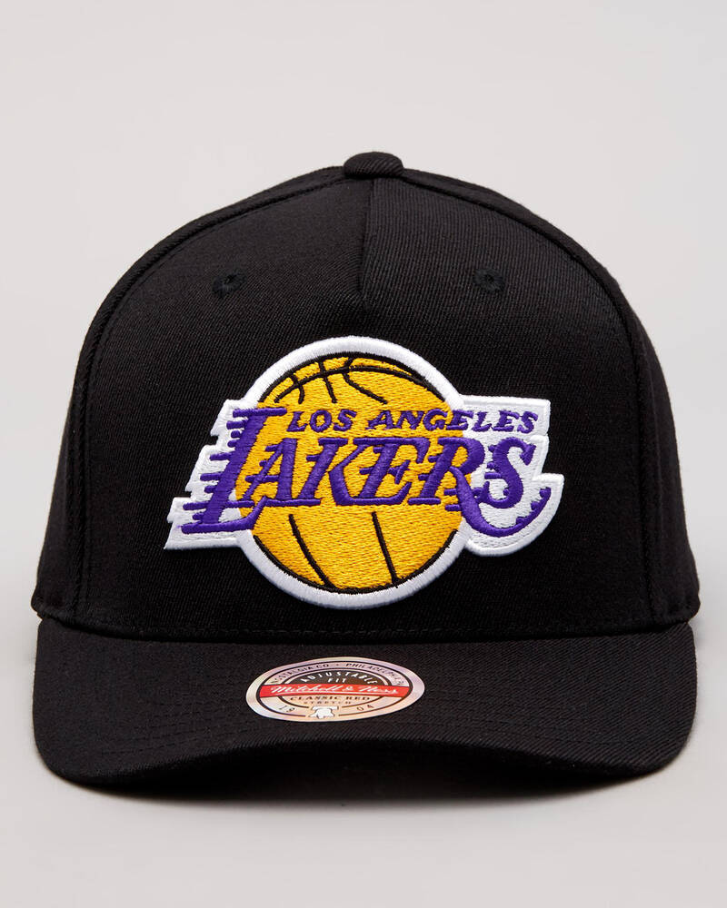 Mitchell & Ness LA Lakers Team Colour Logo Snapback Cap for Mens