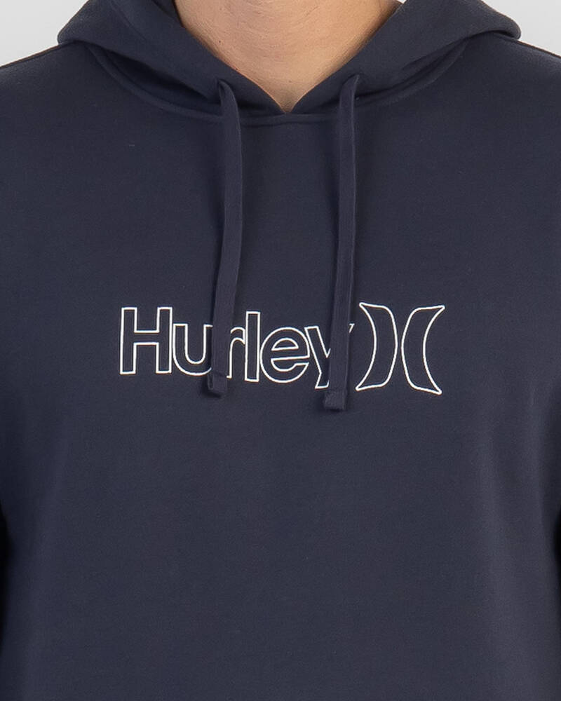 Hurley One And Only Outline Pullover Fleece Hoodie for Mens