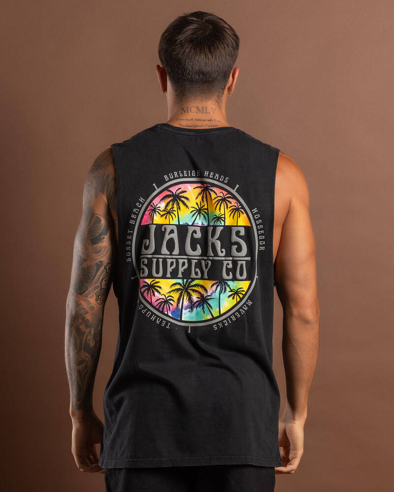 Jacks Aloha Muscle Tank for Mens