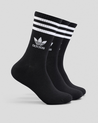 adidas Women's Mid Cut Crew Sock Pack for Womens image number null
