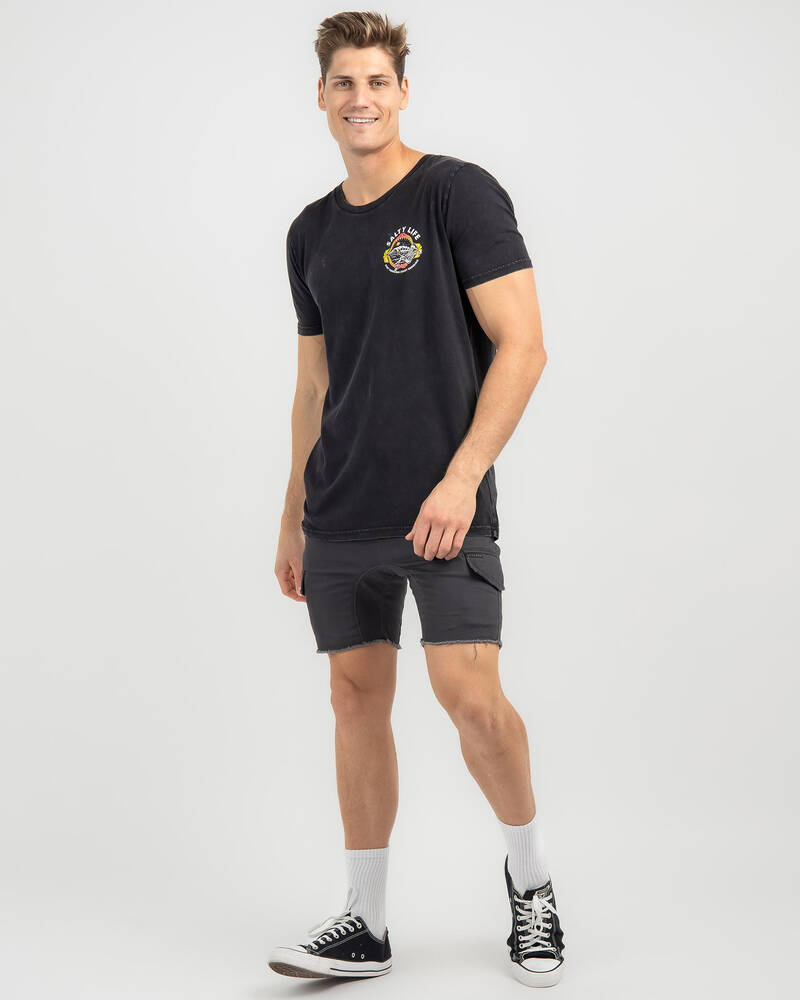 Salty Life Hidden Paradise T-Shirt for Mens