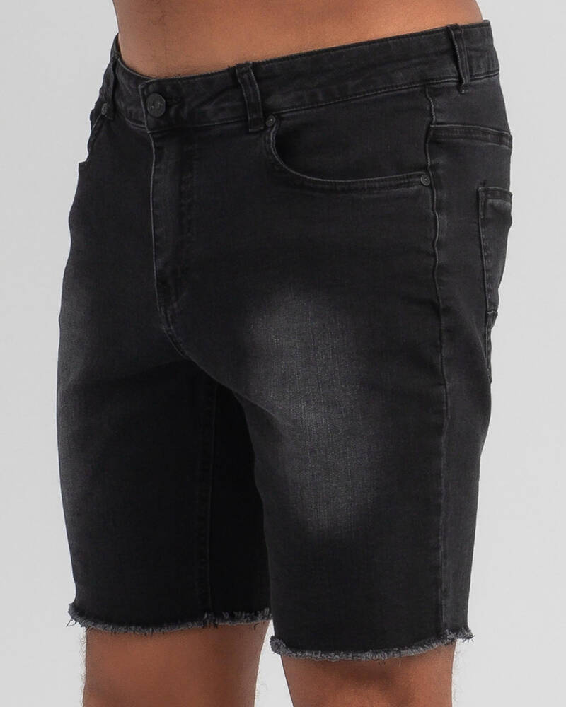 Lucid Motto Denim Shorts for Mens