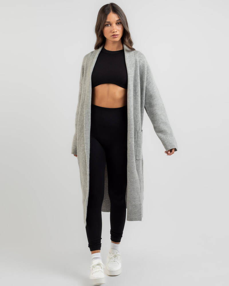 Ava And Ever London Longline Knit Cardigan for Womens