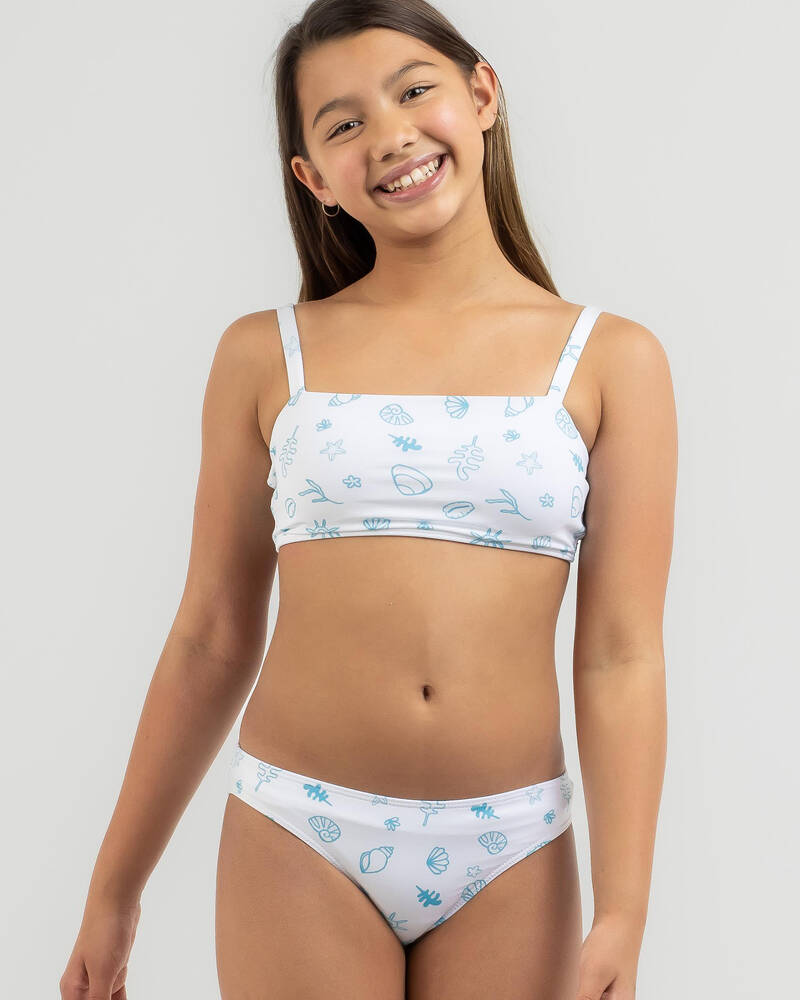 Kaiami Girls' Martina Bandeau Bikini Set for Womens