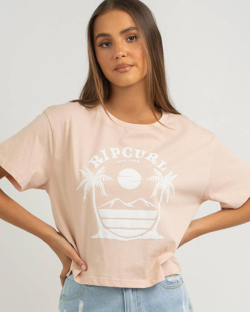 Rip Curl Playabella Crop T-Shirt for Womens