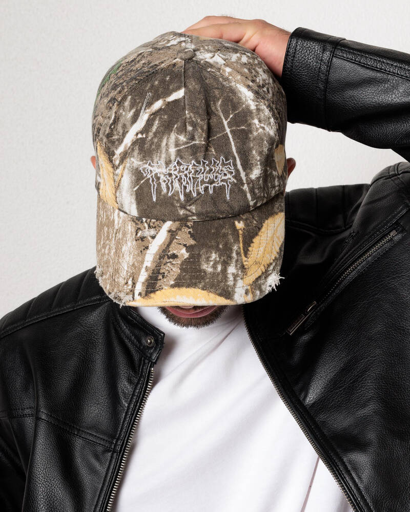 Thrills Cut and Shattered 5 Panel Realtree Cap for Unisex