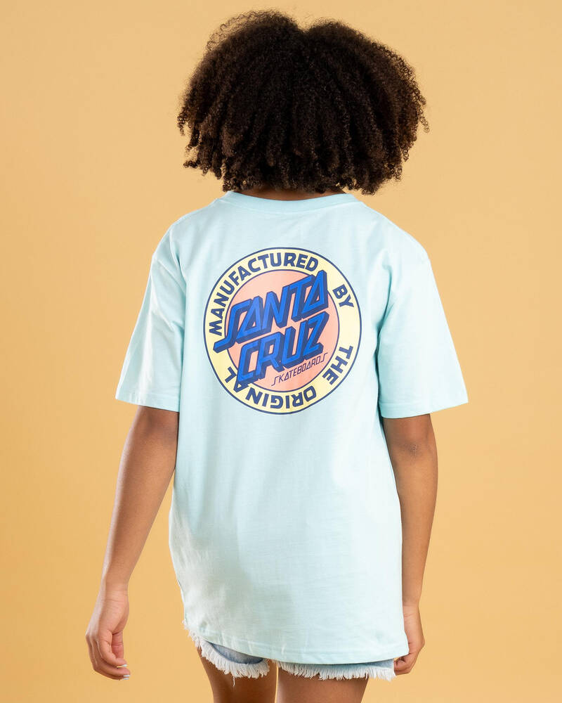 Santa Cruz Girl's MFG Retro Dot Reverse T-Shirt for Womens