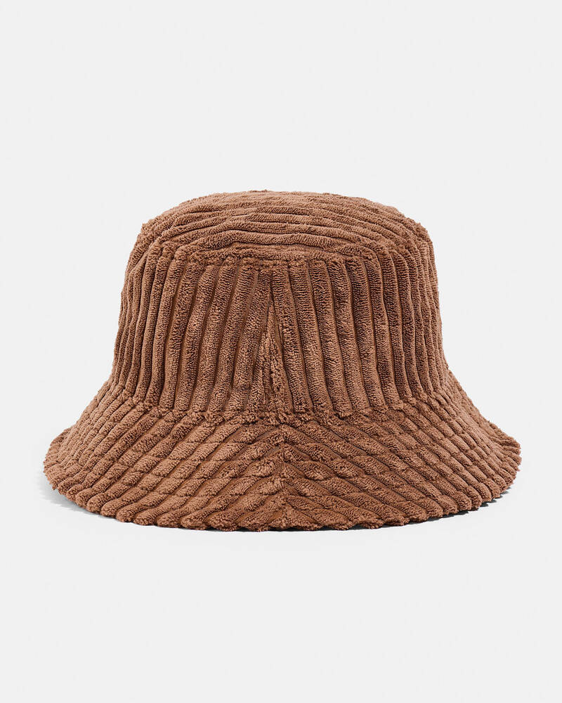 Ava And Ever Lola Cord Bucket Hat for Womens