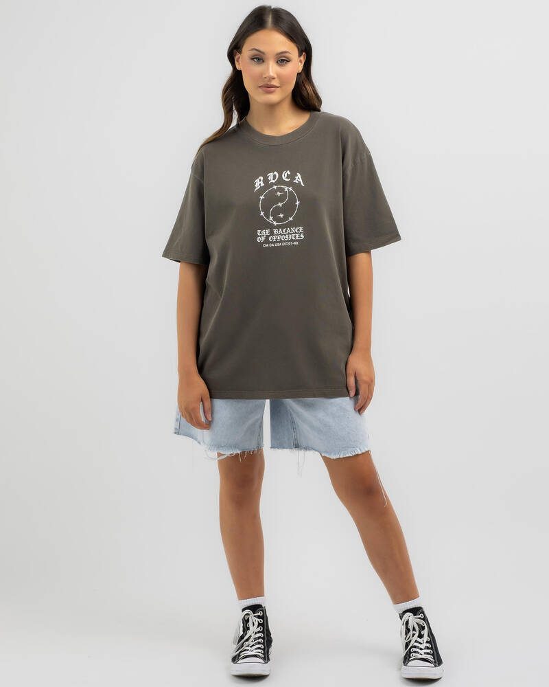 RVCA Lax Relaxed T-Shirt for Womens