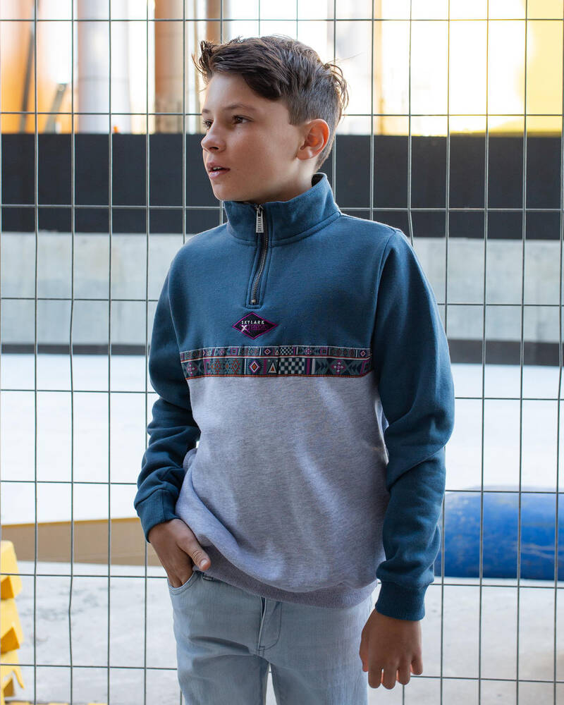 Skylark Boys' Affirm Quarter Zip Sweatshirt for Mens