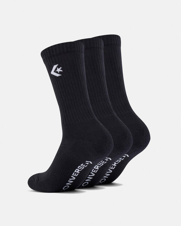 Converse Crew Socks 3 Pack for Mens