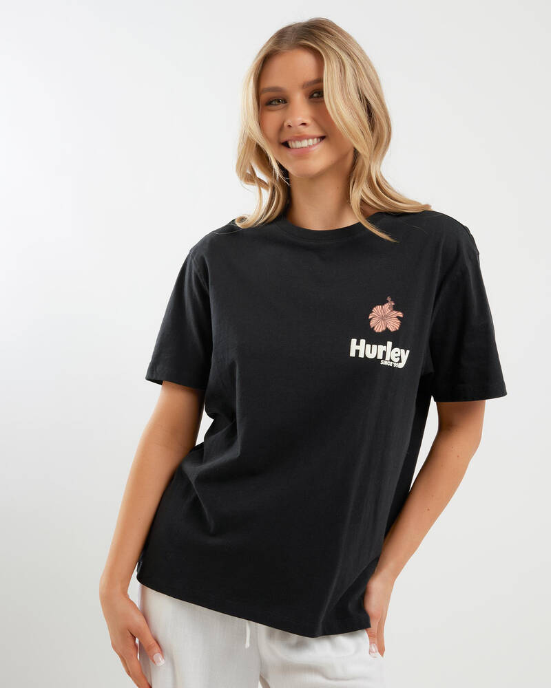 Hurley Organic Hibiscus T-Shirt for Womens