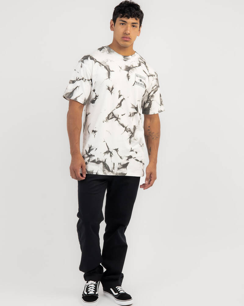 DC Shoes Ledge Tie Dye T-Shirt for Mens