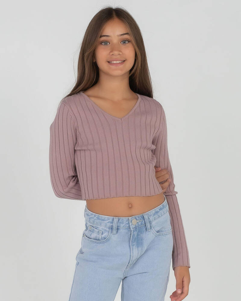 Mooloola Girls' Sanja Knit Top for Womens