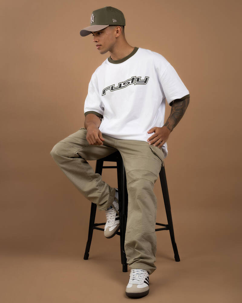 Rusty Dead Ringer T-Shirt for Mens