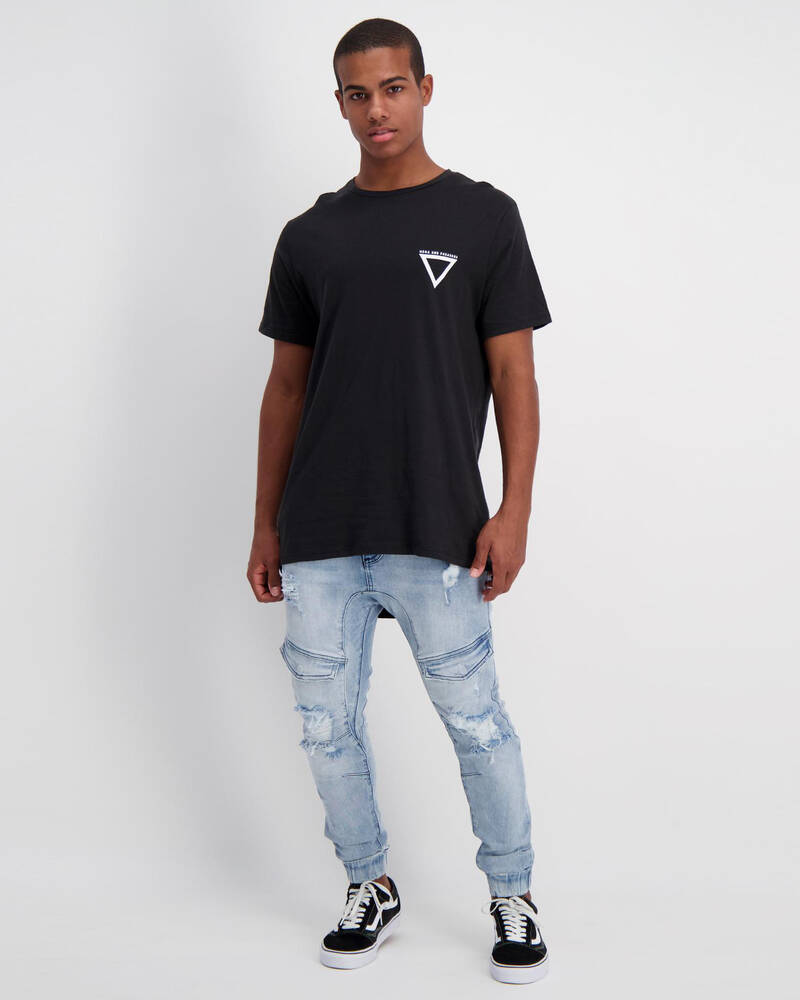 Nena & Pasadena Flight Elastic Ankle Jeans for Mens