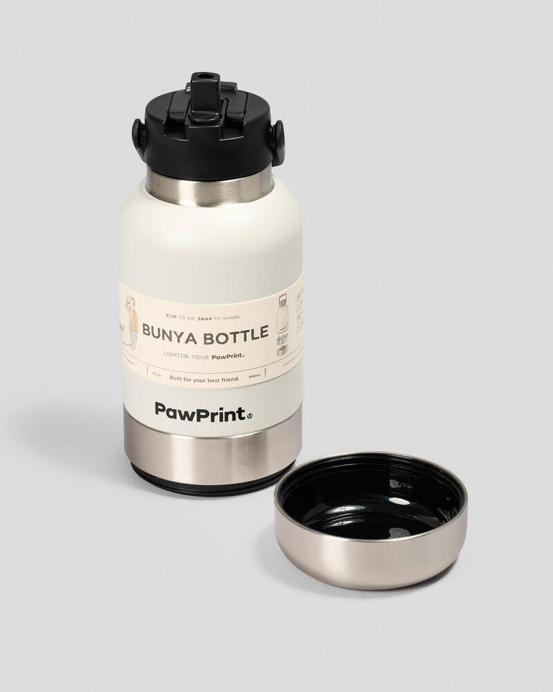 Paw Print Bunya  32Oz Drink Bottle & Pet Bowl for Unisex
