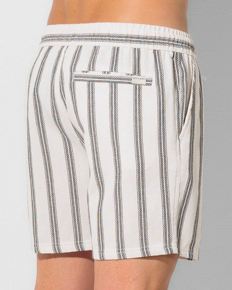 Skylark Sharp Elastic Waist Shorts for Mens