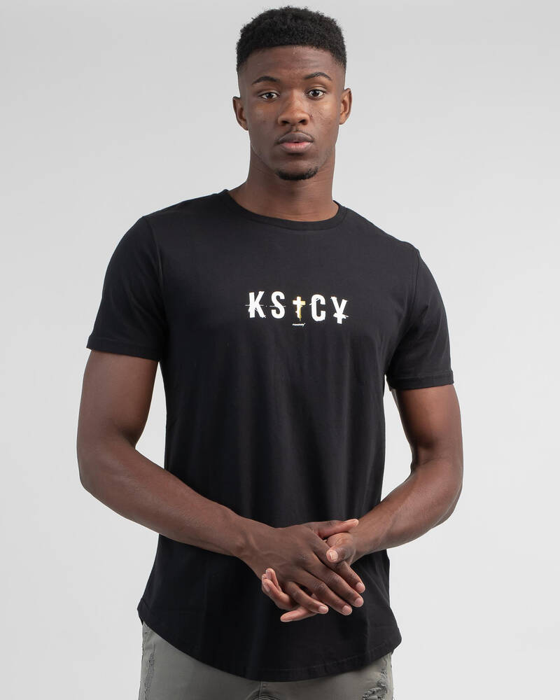 Kiss Chacey Bridges Dual Curved T-Shirt for Mens