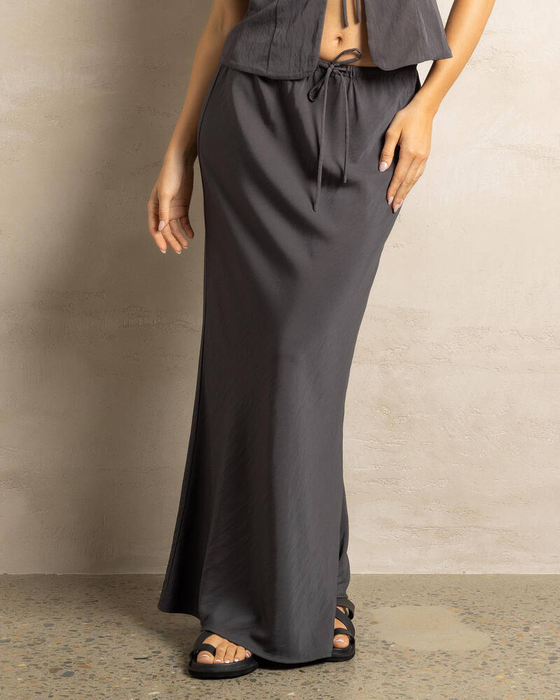 Ava And Ever Emmi Cupro Maxi Skirt for Womens