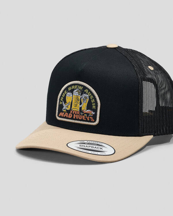 The Mad Hueys True Brew Twill Trucker Cap for Mens