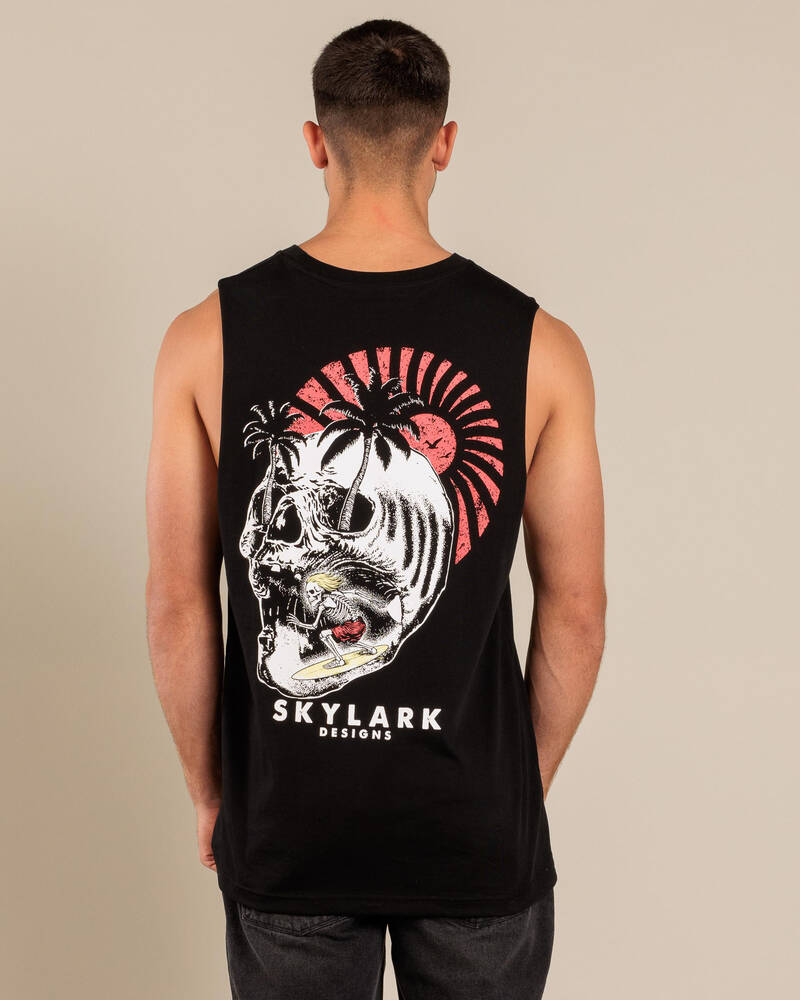 Skylark Bone Flare Muscle Tank for Mens