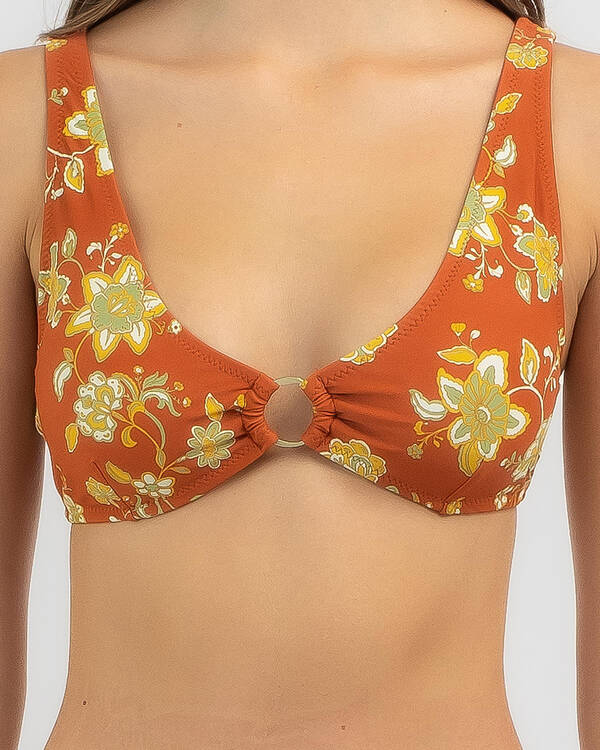 Rhythm Nova Paisley Support Tall Triangle Bikini Top for Womens