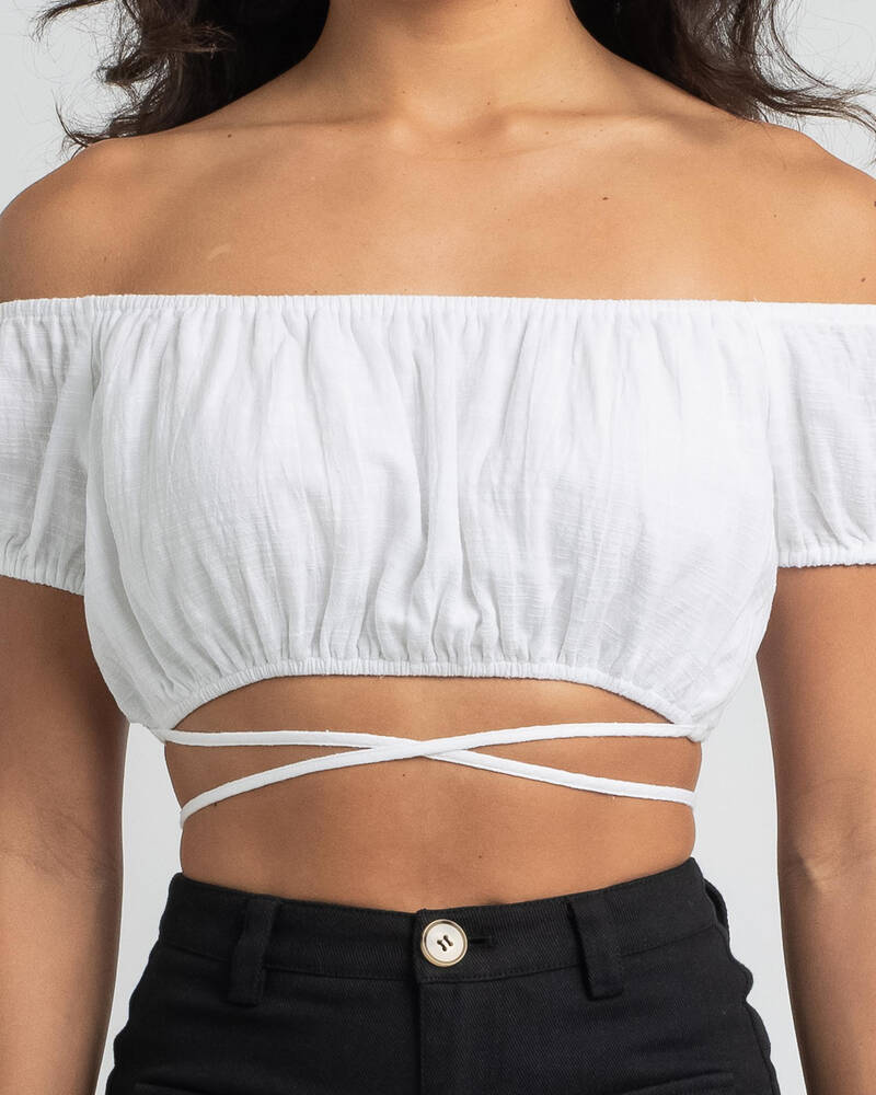 Mooloola Florence Tie Top for Womens