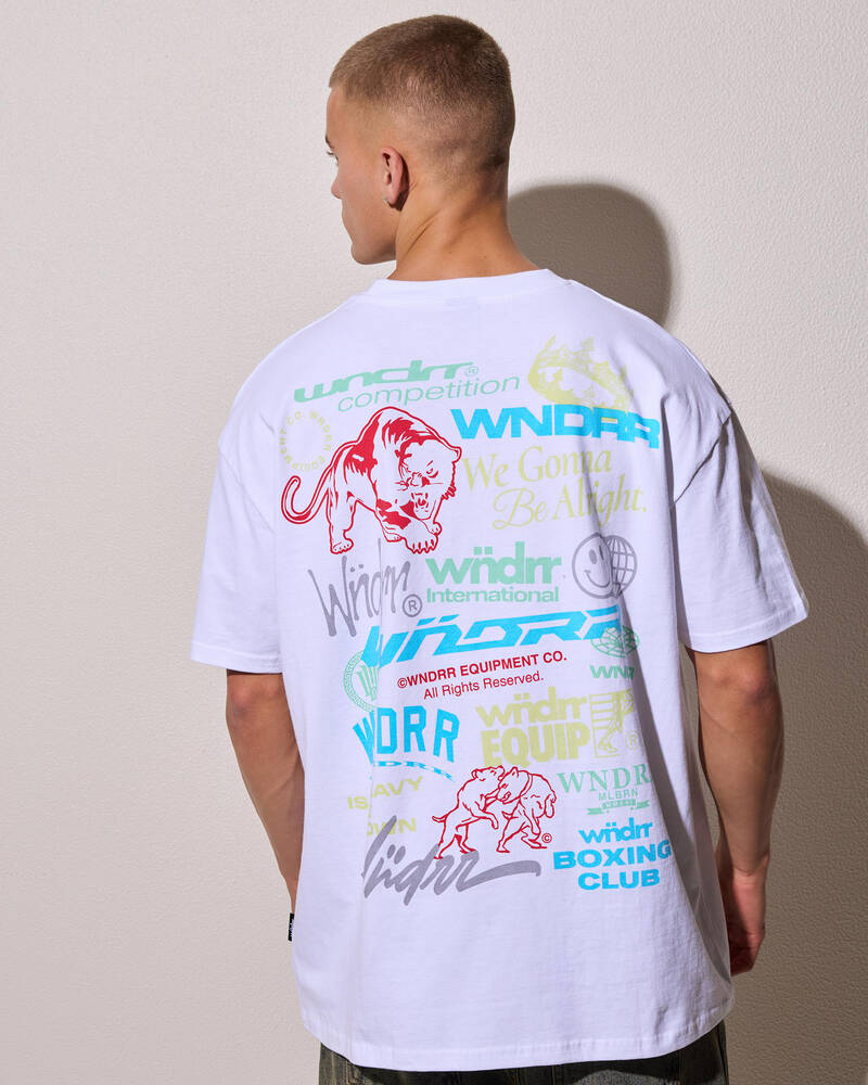 Wndrr Syndicate Box Fit T-Shirt for Mens