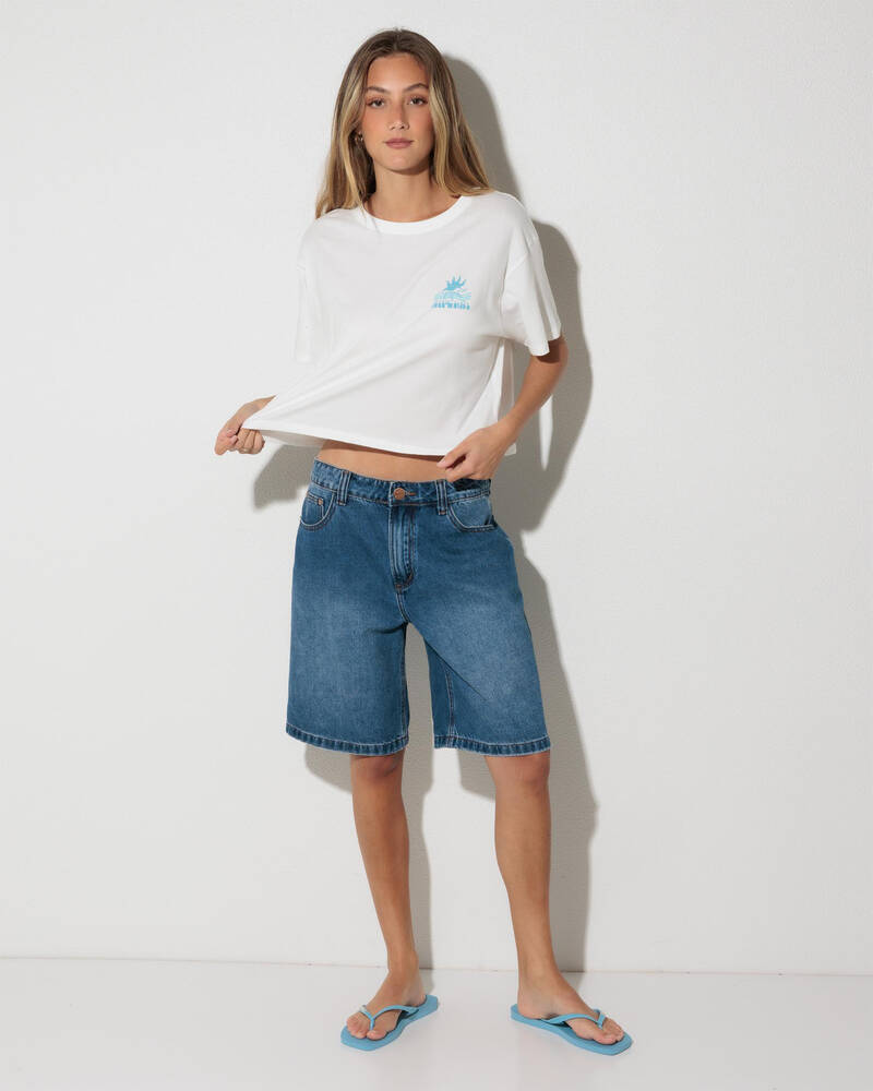Rip Curl Swell Cropped T-Shirt for Womens