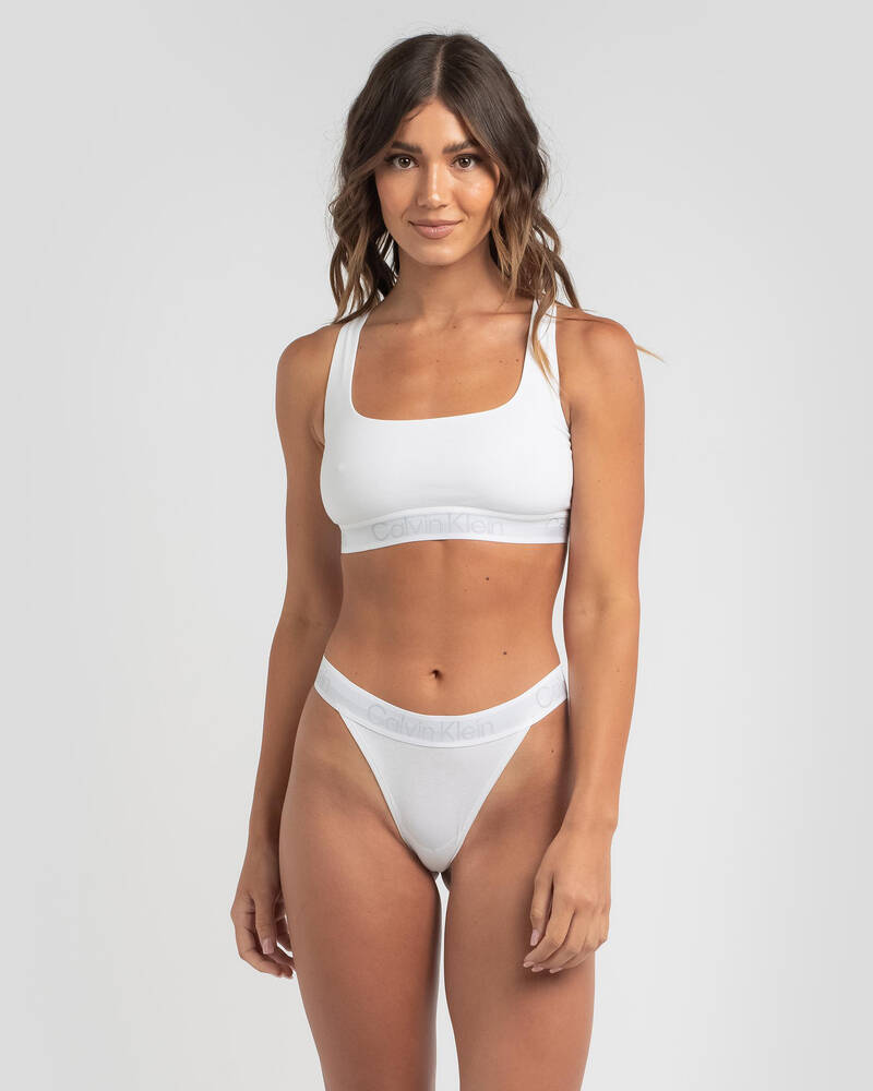 Calvin Klein Modern Structure Unlined Bralette for Womens