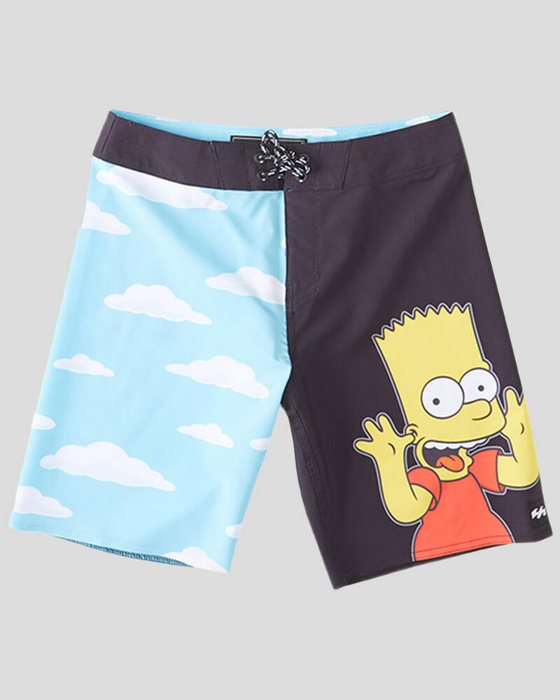 Billabong Toddlers' Simpsons Bart Pro Board Shorts for Mens
