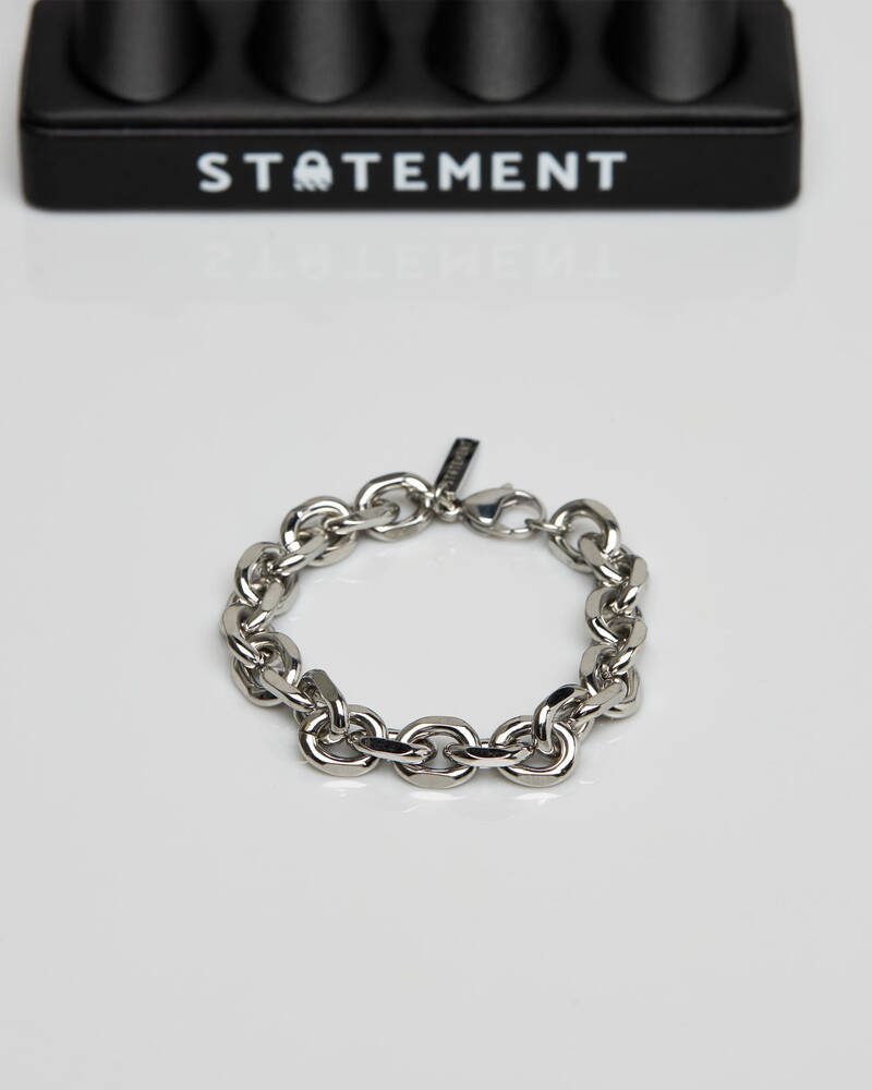 Statement Collective Cable Chain 10MM Bracelet for Mens