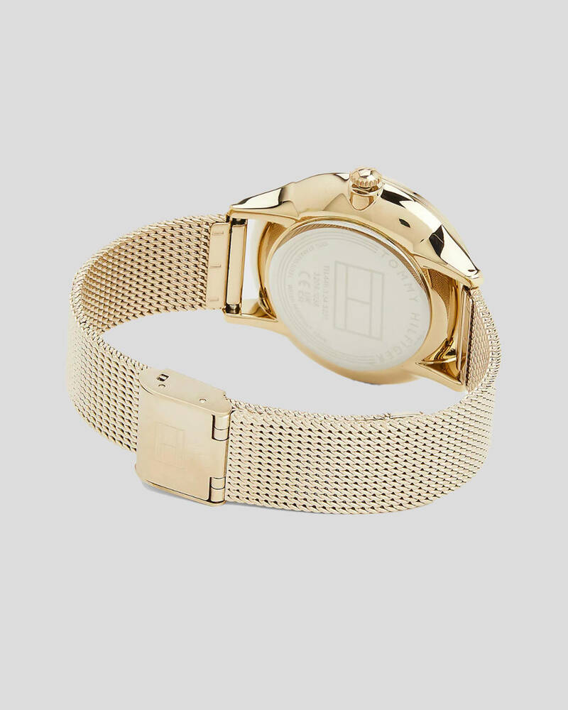 Tommy Hilfiger Layla SS Watch In Gold - Fast Shipping & Easy Returns ...