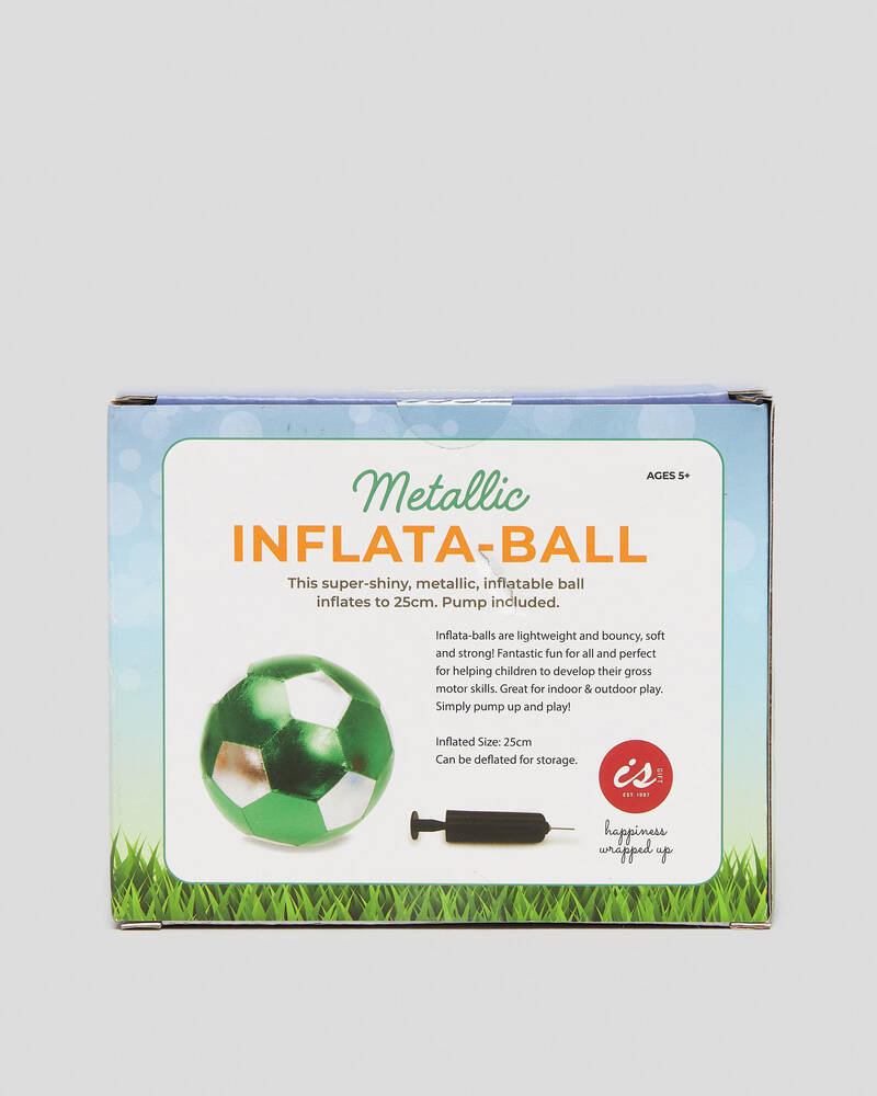 Get It Now Metallic Inflatable Small Ball for Unisex