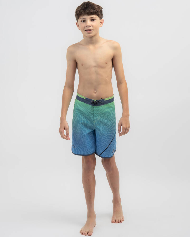 Quiksilver Boys' Everyday New Wave Board Shorts In Azure Blue - Fast ...
