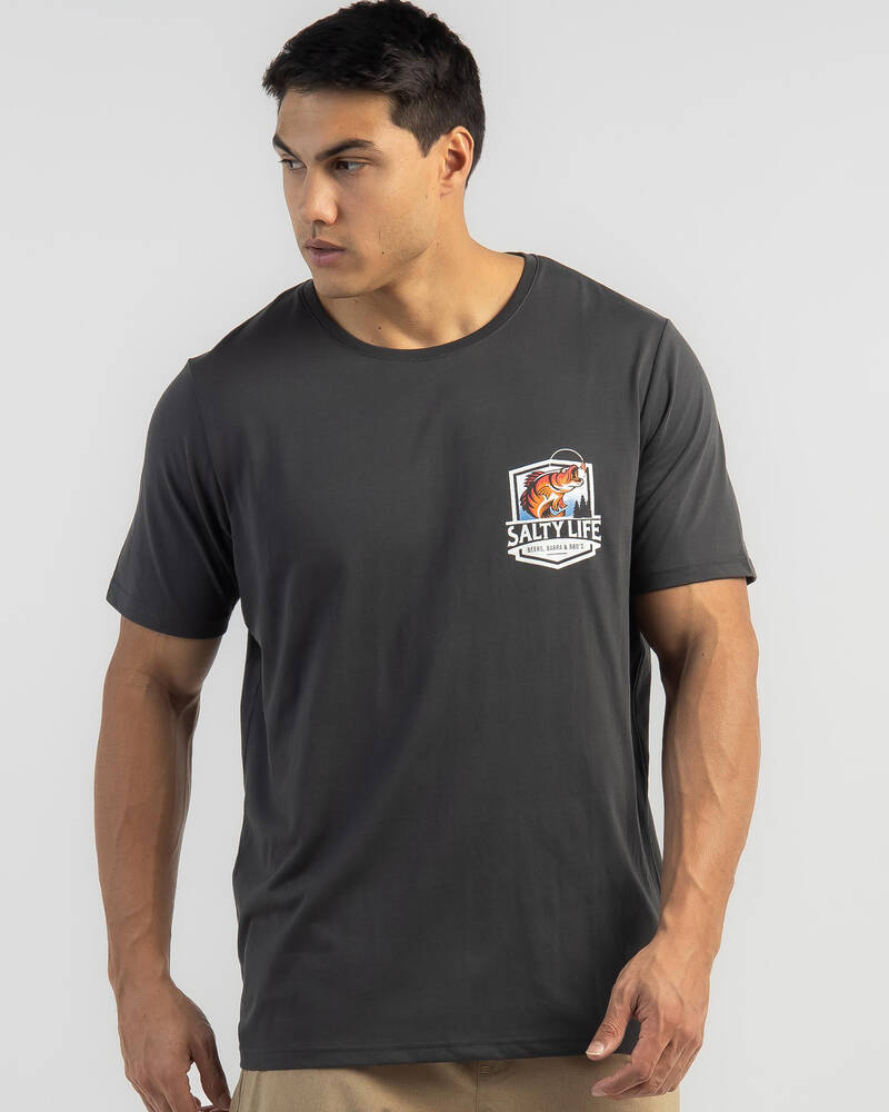 Salty Life Three B's Surf T-Shirt for Mens