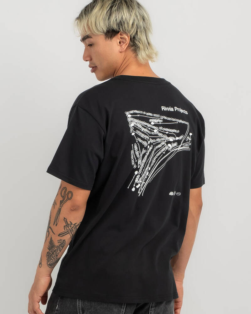 Rivvia Project Mapping T-Shirt for Mens