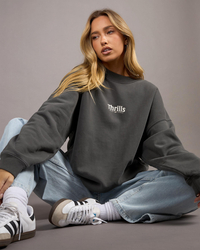 Thrills Road To Paradise Cocoon Panel Crew Sweatshirt for Womens image number null